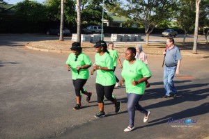 Woman Excel Fitness Run