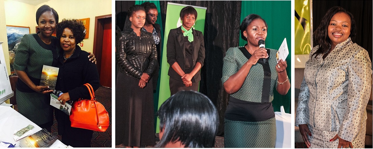 Woman Excel Breakfast Meeting