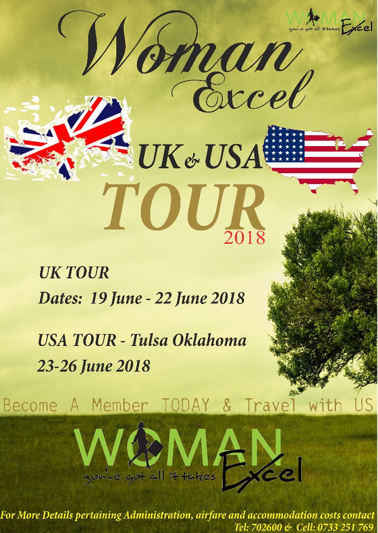 woman excel uk USA tour